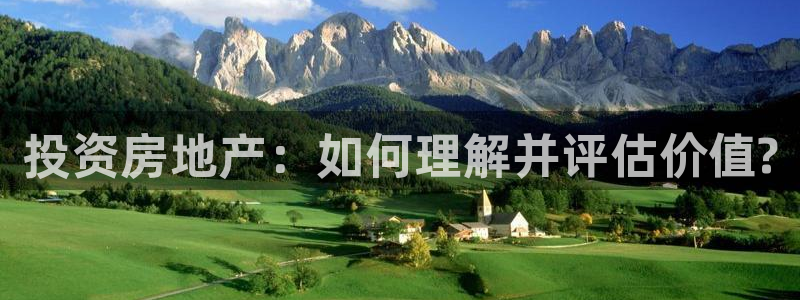 新宝m2O5O5O：投资房地产：如何理解并评估价值?