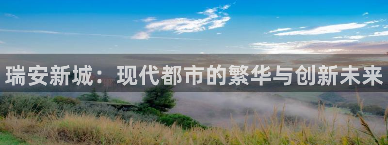 新宝5吕74OOO5：瑞安新城：现代都市的繁华与创新未来
