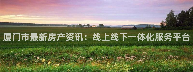 新宝5系列：厦门市最新房产资讯：线上线下一体化服务平台