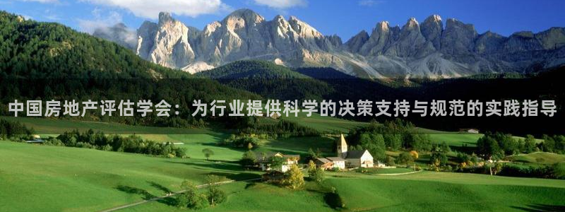 新宝3得74OO5：中国房地产评估学会：为行业提供科学的决策