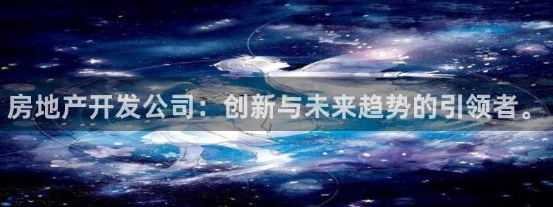 新宝股东王听2 5 5：房地产开发公司：创新与未来趋势的引领
