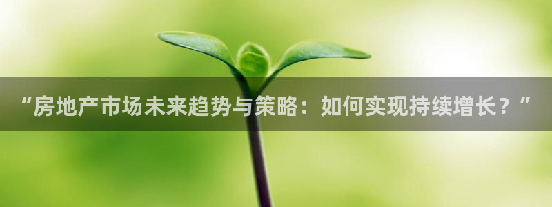 新宝5郑74OOO5：“房地产市场未来趋势与策略：如何实现持