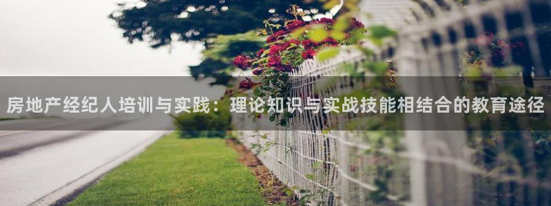 新宝5培训：房地产经纪人培训与实践：理论知识与实战技能相结合