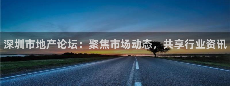 新宝 5测速：深圳市地产论坛：聚焦市场动态，共享行业资讯