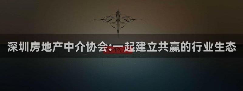 新宝5日谢29999：深圳房地产中介协会:一起建立共赢的行业