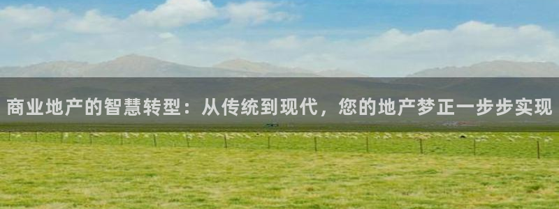新宝5平台登录下载软件：商业地产的智慧转型：从传统到现代，您