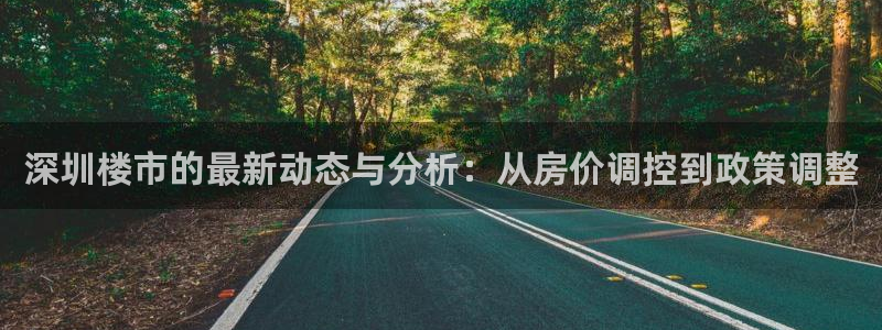 新宝5娱乐多：深圳楼市的最新动态与分析：从房价调控到政策调整