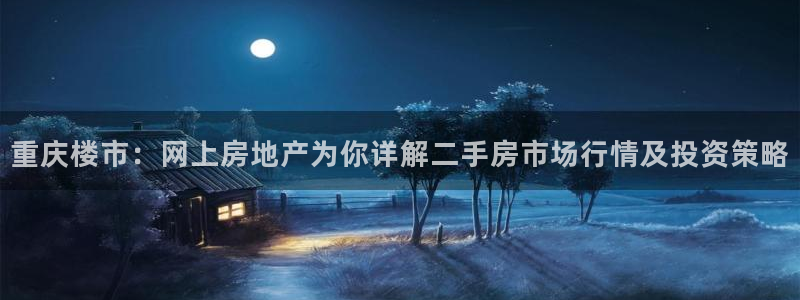 新宝新5：重庆楼市：网上房地产为你详解二手房市场行情及投资策
