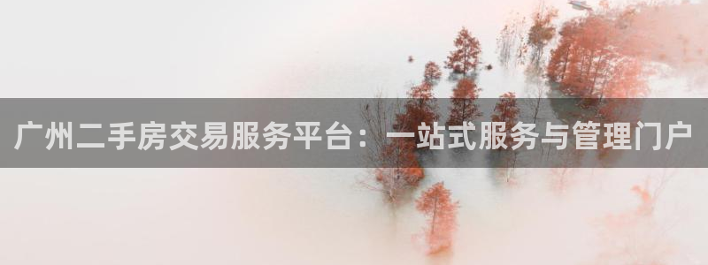 新宝rm5：广州二手房交易服务平台：一站式服务与管理门户