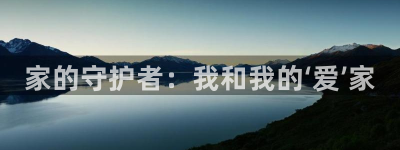 新宝5安卓版：家的守护者：我和我的‘爱’家